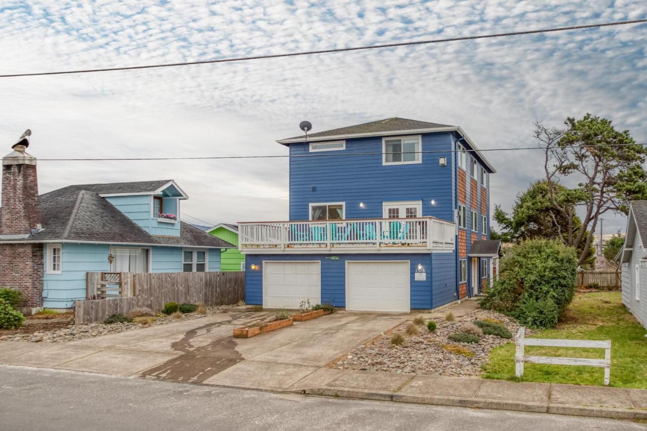 The Blue Crab Villa Lincoln City Exteriör bild