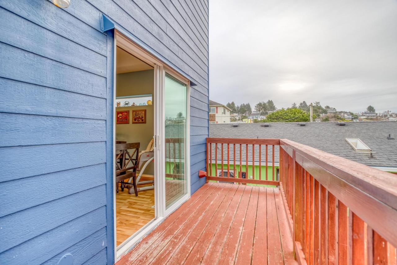 The Blue Crab Villa Lincoln City Exteriör bild