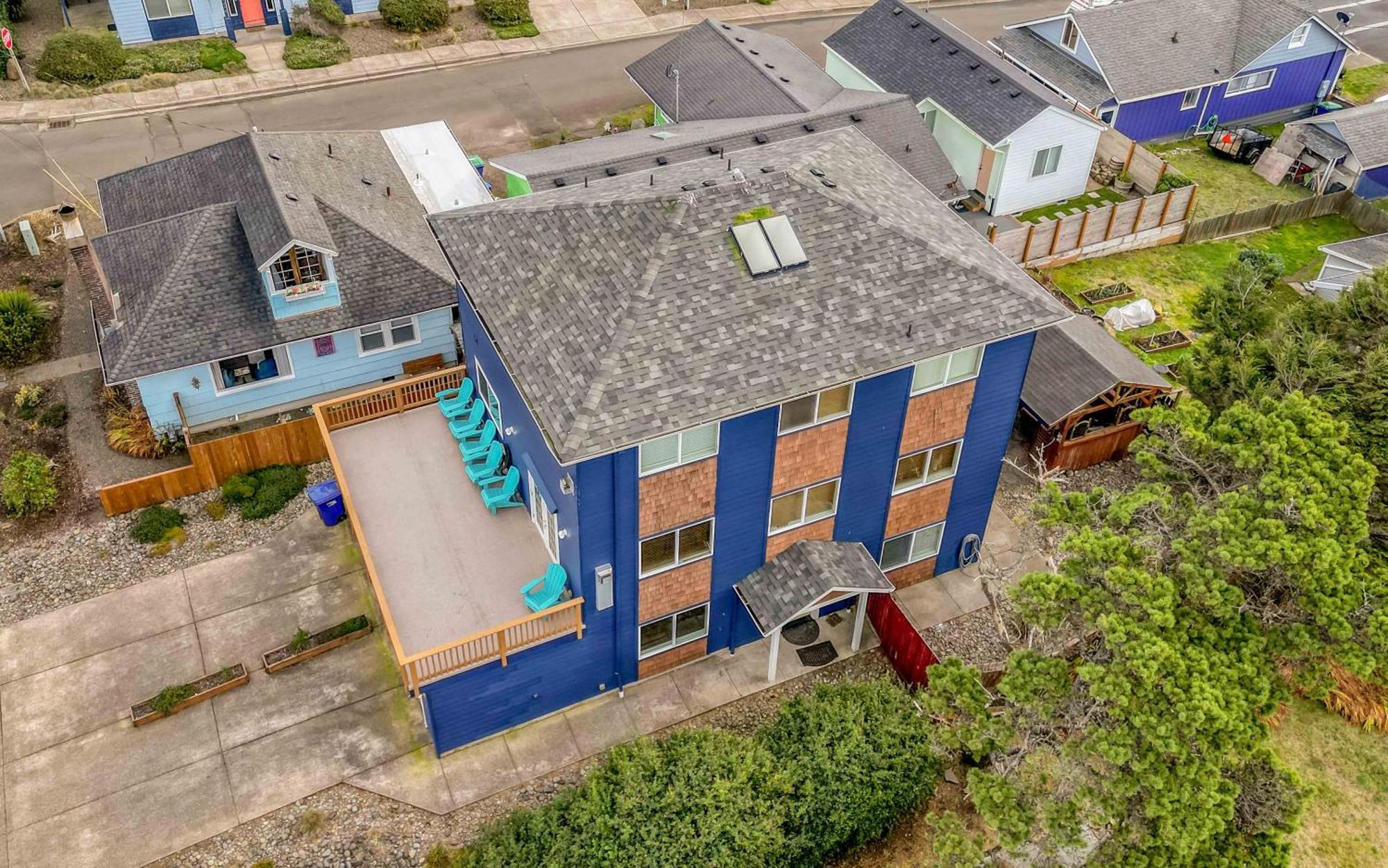The Blue Crab Villa Lincoln City Exteriör bild